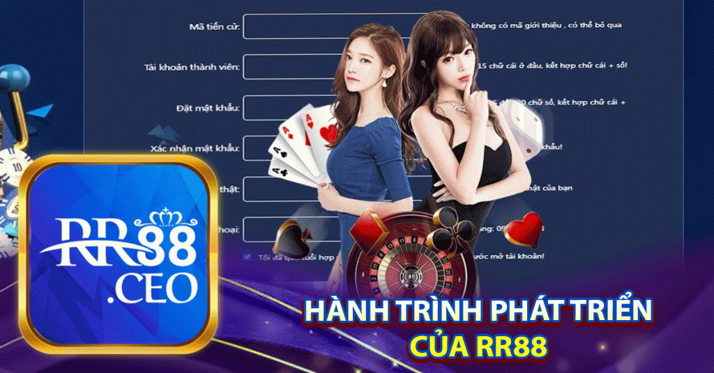 hành trình phát triển
 của rr88 